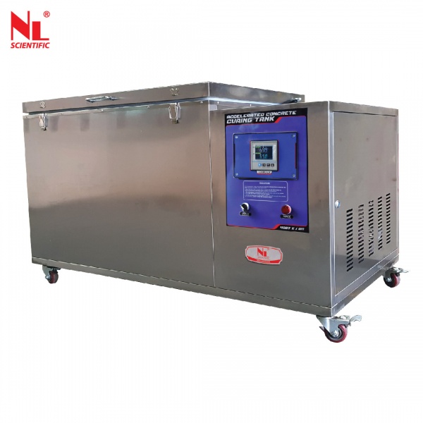 accelerating concrete curing tank