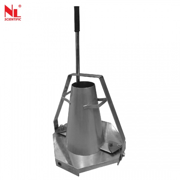 portable slump cone apparatus