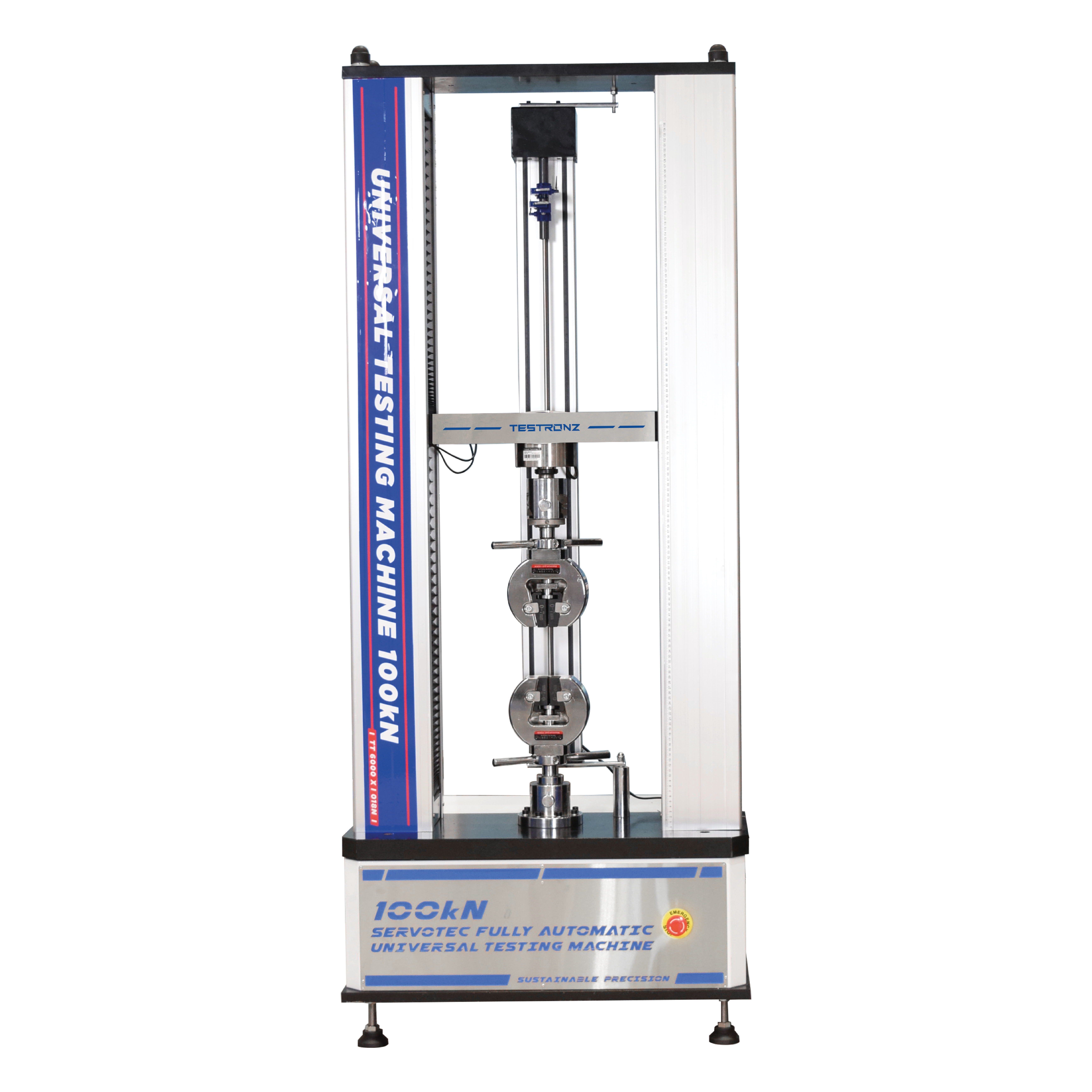 servotec fully automatic universal testing machine 100kn 