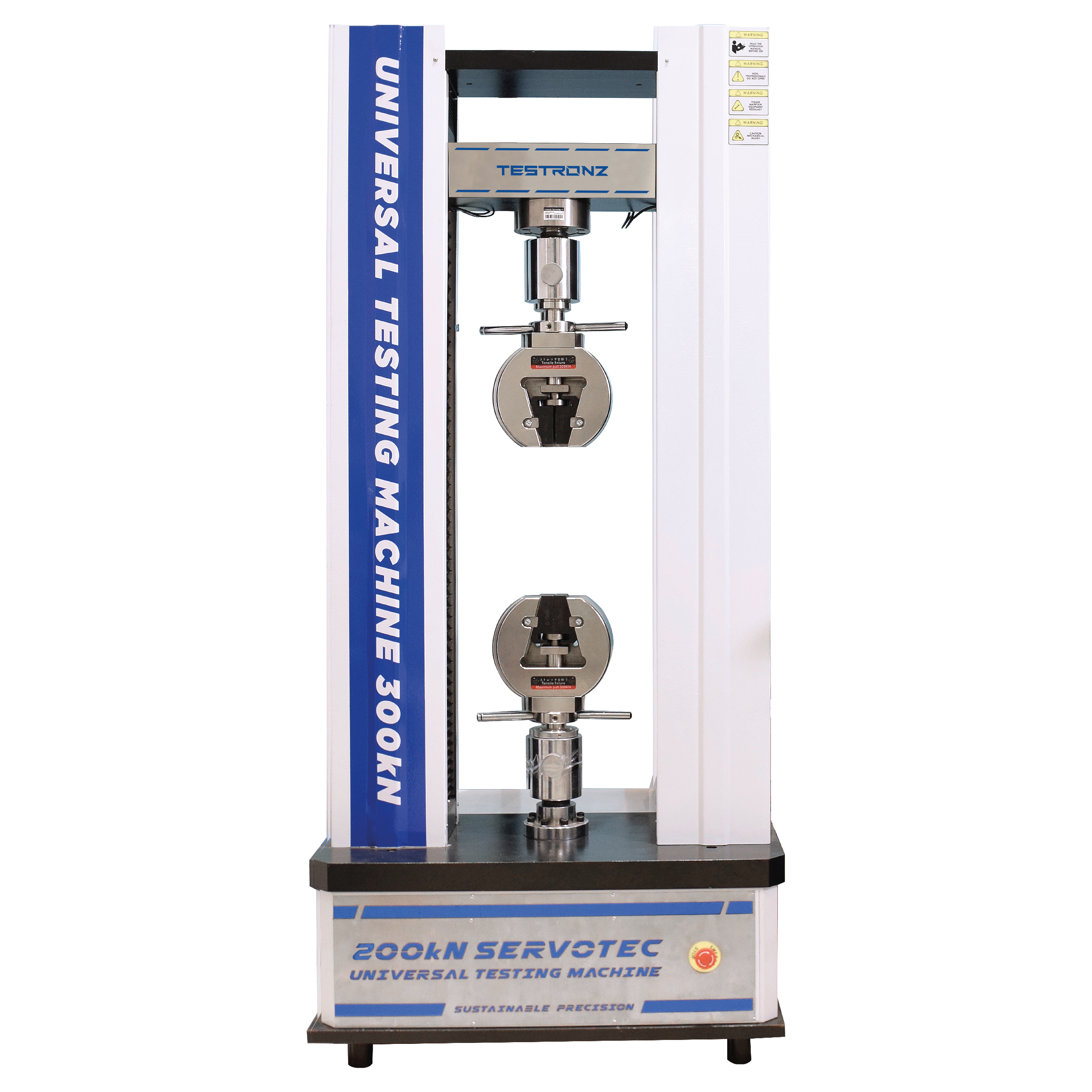 servotec fully automatic universal testing machine 300kn 
