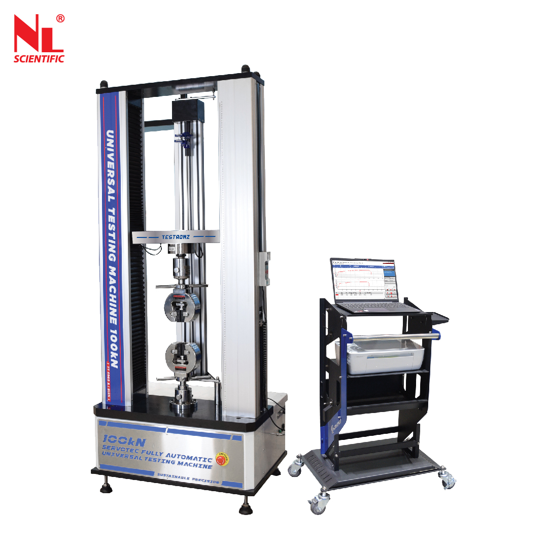 Servotec Fully Automatic Universal Testing Machine 100kN