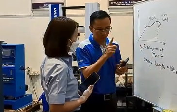 universal testing machine training