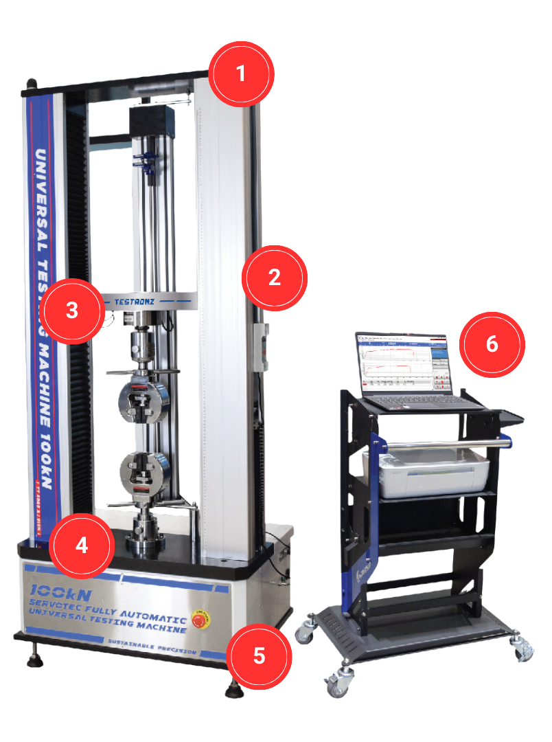 universal testing machine 1000kn 