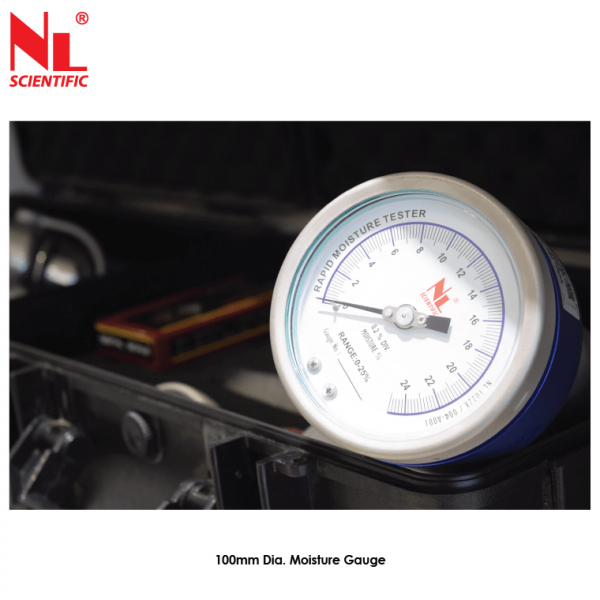 100 Dia. Moisture Gauge