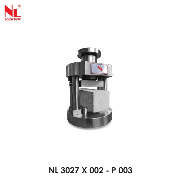 40.1 x 40 x 160 mm Mortar Prism Compression Device