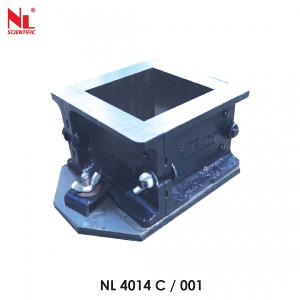 100 mm Cast Iron Cube Mould (Standard)